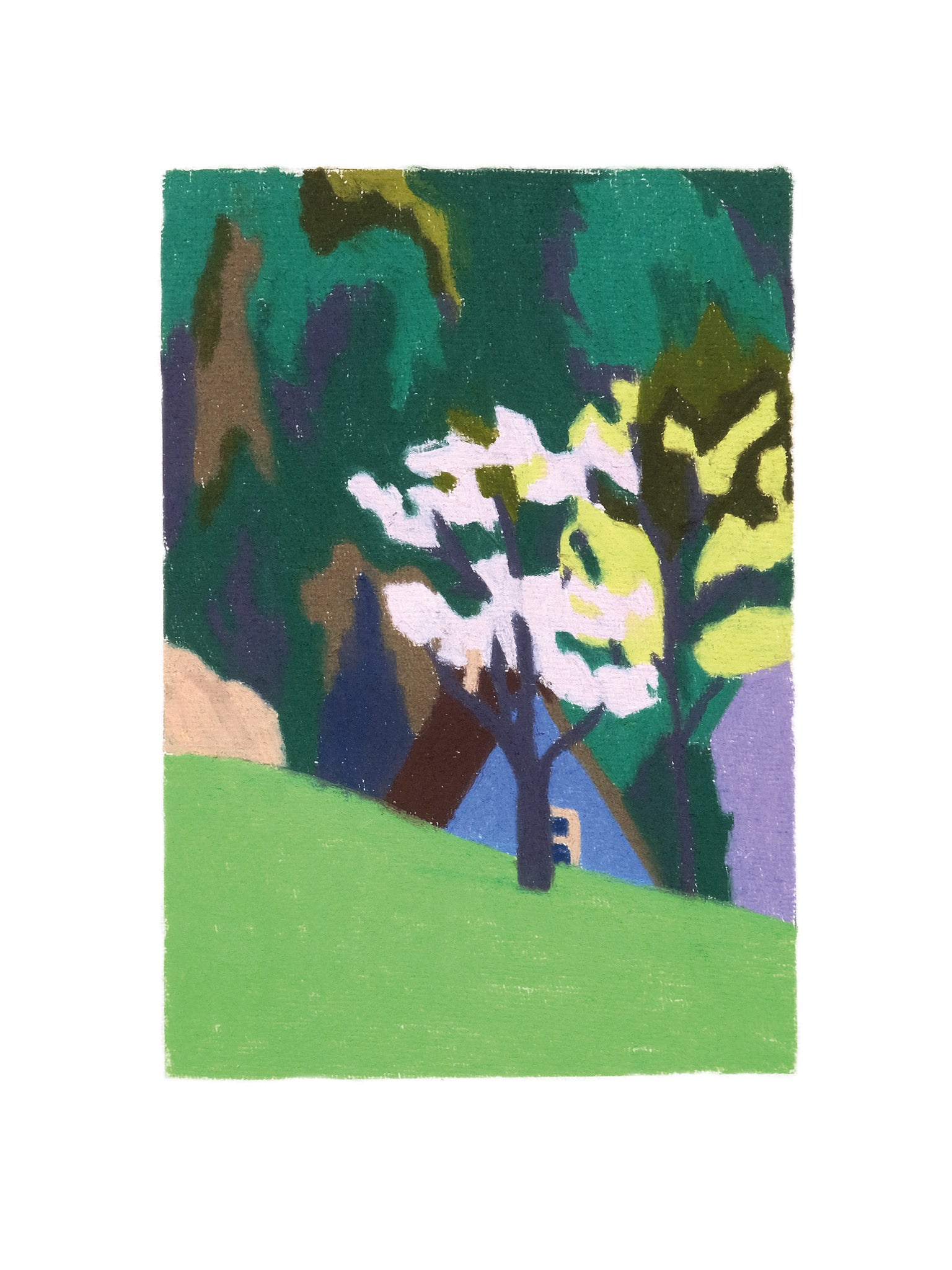 Coming Home in Spring (On Paper)